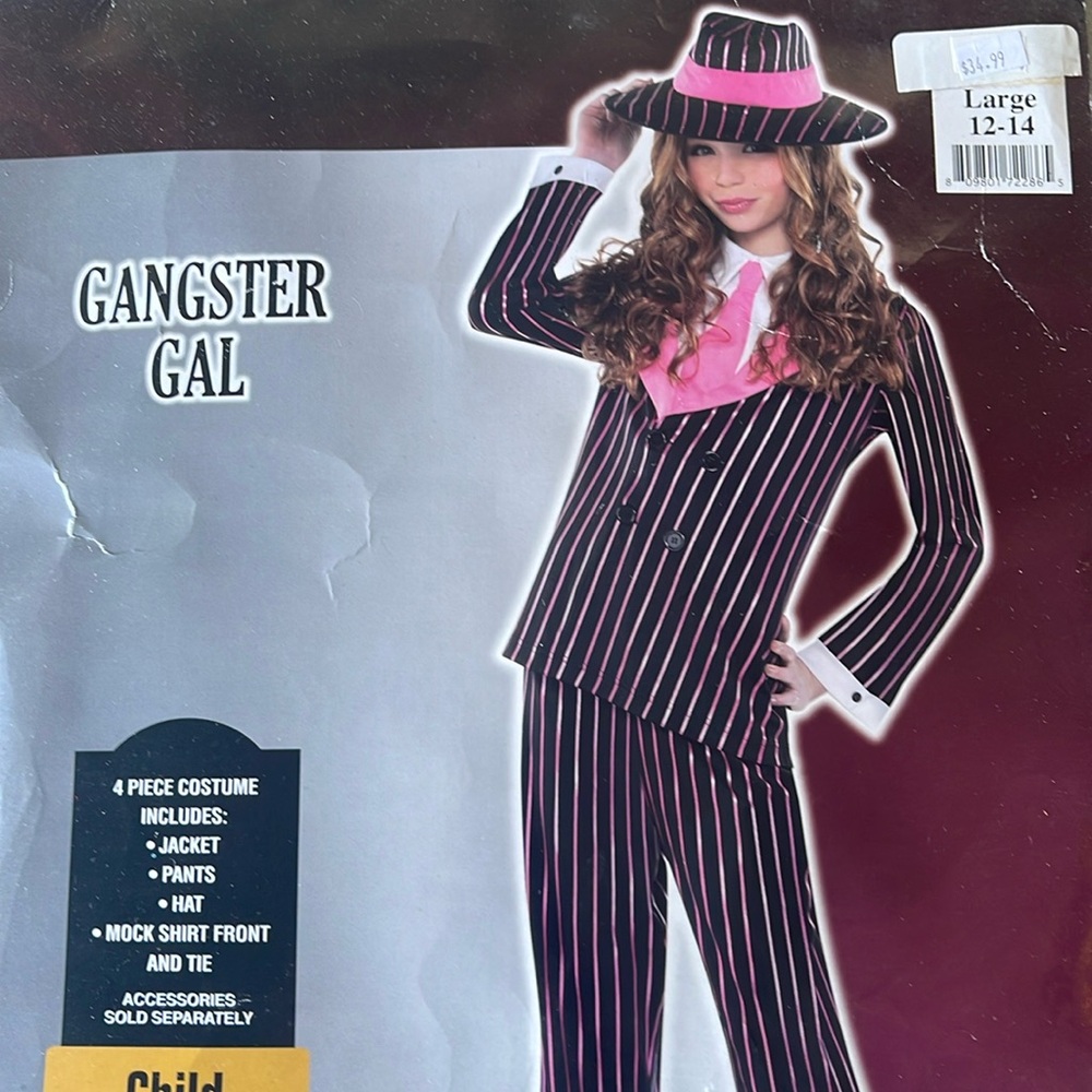 Gangster Gal Children’s Costume! New!